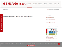 Tablet Screenshot of hla-gernsbach.de